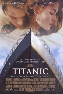 Titanic movie POSTER 27x40 1997 Kate Winslet Leonardo DiCaprio Billy 