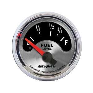 com Auto Meter 1215 American Muscle 2 1/16 Short Sweep Electric Fuel 