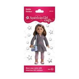  American Girl Bubble Stickers Play Outfit; 6 Items/Order 