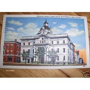    Berkeley County Courthouse West Virginia Postcard 