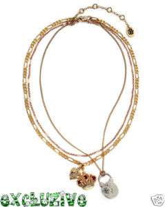NEW JUICY COUTURE Admirals Daughter Layered Necklace  