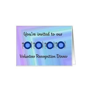 Volunteer Recognition Invitation Place Settings Card