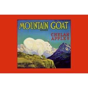  Mountain Goat Chelan Apples   Paper Poster (18.75 x 28.5 