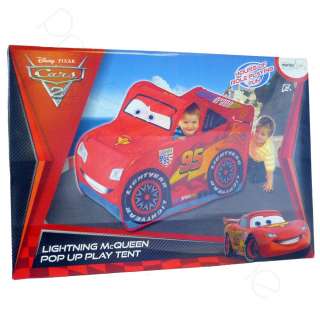 DISNEY CARS 2 LIGHTNING McQUEEN PLAY TENT WENDY HOUSE  