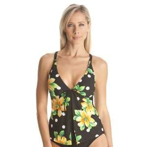   Sweet Escape Womens Floral Flyaway Tankini Swim Top: Everything Else