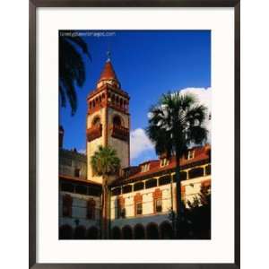  Tower of Flagler College, St. Augustine, Florida, USA 