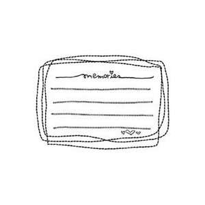  Unity Stamp Itty Bitty Unmounted Rubber Stamp memories 3 