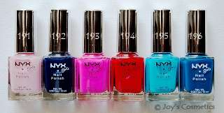NYX Girls Nail Polish  Pick Your 6 Colors !!   