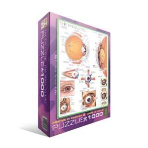  Human Body (The Eye) 1000 Piece Puzzle Toys & Games