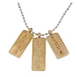  Lee Angel   Love, Laugh and Live Necklace Jewelry