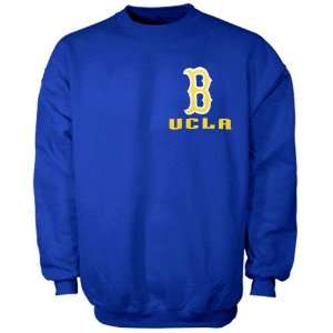 NCAA UCLA Bruins Mens Keen Fleece Crew   True Blue:  Sports 