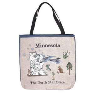  Minnesota The North Star State Shopping Tote Bag 17 x 