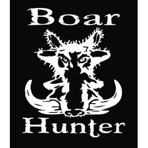  Boar Hunter Vinyl Die Cut Decal Sticker 