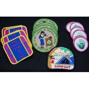  VINTAGE GIRL SCOUT PATCHES 