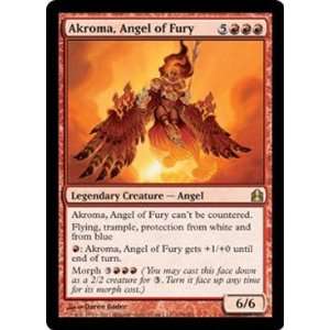   Magic the Gathering   Akroma, Angel of Fury   Commander Toys & Games