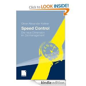 Speed Control Die neue Dimension im Zeitmanagement (German Edition 