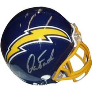  Dan Fouts Signed Helmet   (: Sports & Outdoors