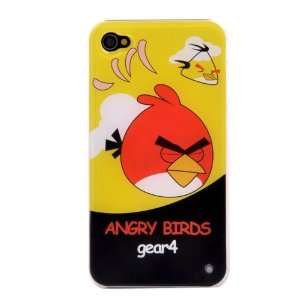  Red Angry Birds Gear Design Snap On Protective Hard Case 