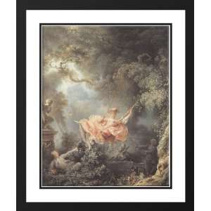  Fragonard, Jean Honore 28x34 Framed and Double Matted The 