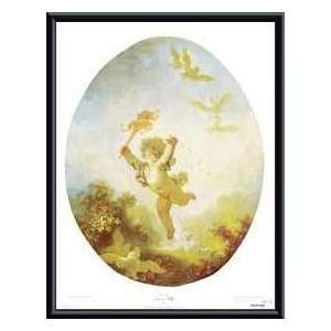   Artist Jean Honore Fragonard  Poster Size 20 X 16