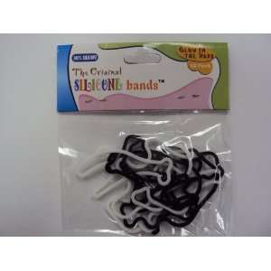   White Animal Shaped Rubber Bands Bandz Bracelets (12): Toys & Games