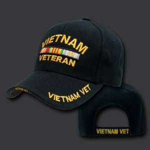  VIETNAM VETERAN MEDALLION HAT CAP US MILITARY HATS 