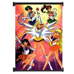  Sailor Moon Anime Fabric Wall Scroll Poster (31x42 