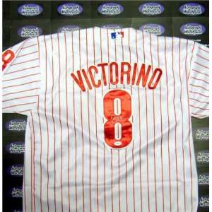 Shane Victorino Signed Uniform   JSA   Autographed MLB 