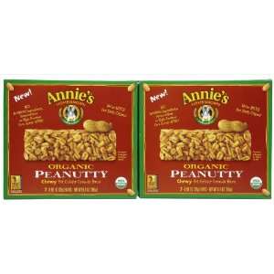 Annies Homegrown Organic Peanutty Granola Bars, 6.9 oz, 7 ct, 2 pk