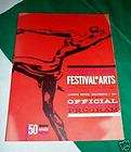 1961 Official Program~Festiv​al of Arts~LAGUNA BEACH CA