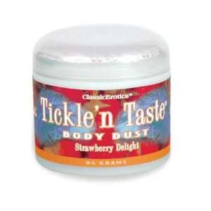  Tickle N Taste Body Powder Dust with Feather Applicator 