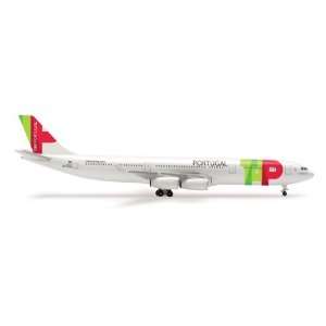 Herpa Wings TAP Air Portugal A340 300 Model Plane Toys 