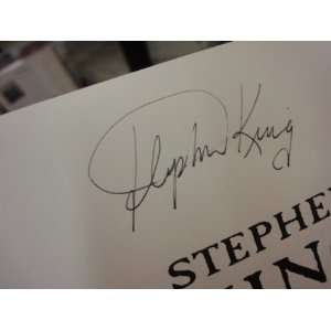  King, Stephen It 1986 Book Signed Autograph