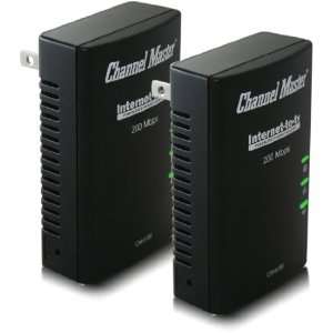   Powerline Ethernet Adapter   Contains 2 (1 Port) Power line Ethernet