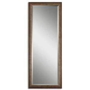   24 Mirror, Antique Silver Finish with Beveled Glass
