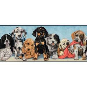   Decorate By Color BC1580162 Playful Puppies Border