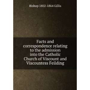   and Viscountess Feilding Bishop 1802 1864 Gillis  Books