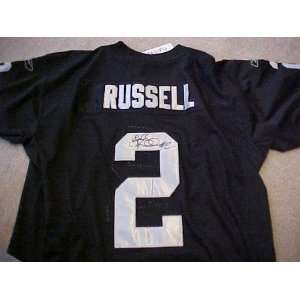 Jamarcus Russell Hand Signed Autographed Authentic Reebok Oakland 