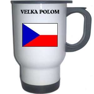  Czech Republic   VELKA POLOM White Stainless Steel Mug 