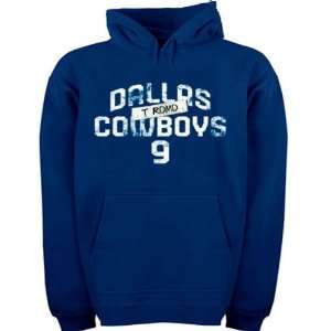 Tony Romo Reebok Taped Up Hooded Dallas Cowboys Sweatshirt  