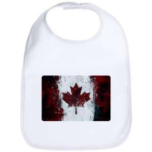   Baby Bib Cloud White Canadian Canada Flag Painting HD: Everything Else