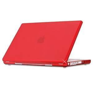  Apple Mac Book Pro Techshell Laptop Case, Clear Red for 15 