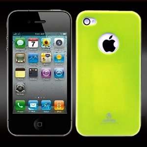  Apple iPhone 4/4S Premium Jelly Case   LIME Cell Phones 