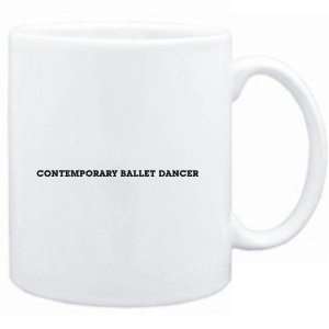  Mug White  Contemporary Ballet Dancer SIMPLE / BASIC 