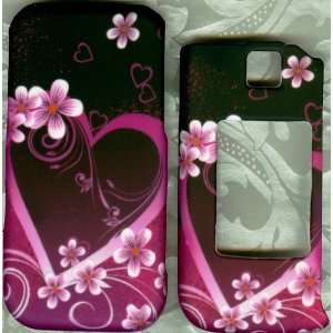  Purple Heart Flower Samsung Alias 2 U750 verizon phone 