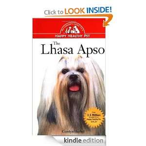 The Lhasa Apso An Owners Guide to a Happy Healthy Pet Carolyn 