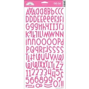  New   Shin Dig Cardstock Alphabet Stickers 6X13 Sheet 