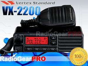 Vertex Standard VX 2200 UHF 450 520 mHz Car Taxi Radio  