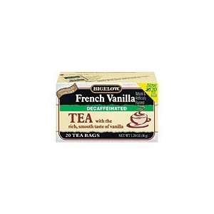  French Vanilla Decaf Tea 20 bags 20 Bags Health 