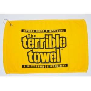   Steelers Original GOLF Terrible Towel (Gold): Sports & Outdoors